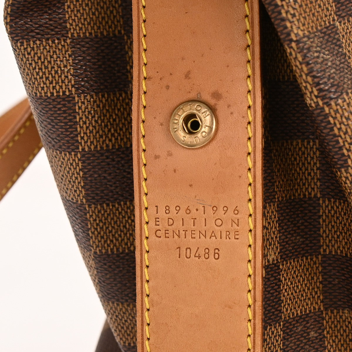 Louis Vuitton Chelsea Centenaire Damier Brown Canvas Tote Bag Bag (Pre-Owned)