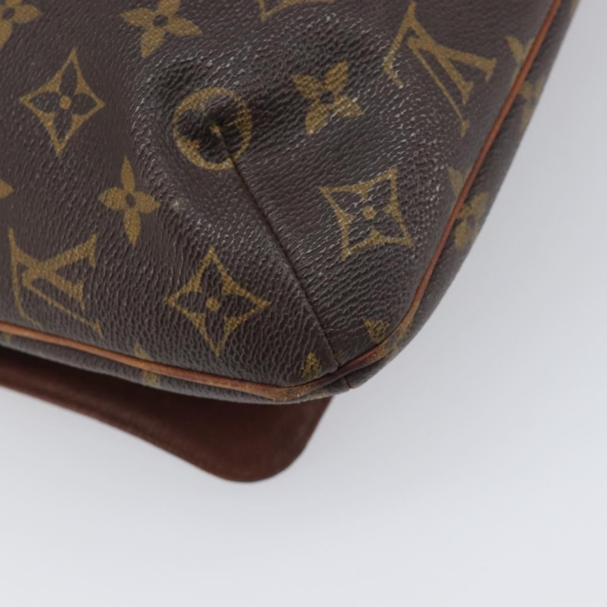 Louis Vuitton Musette Monogram Brown Canvas Shoulder Bag Bag (Pre-Owned)