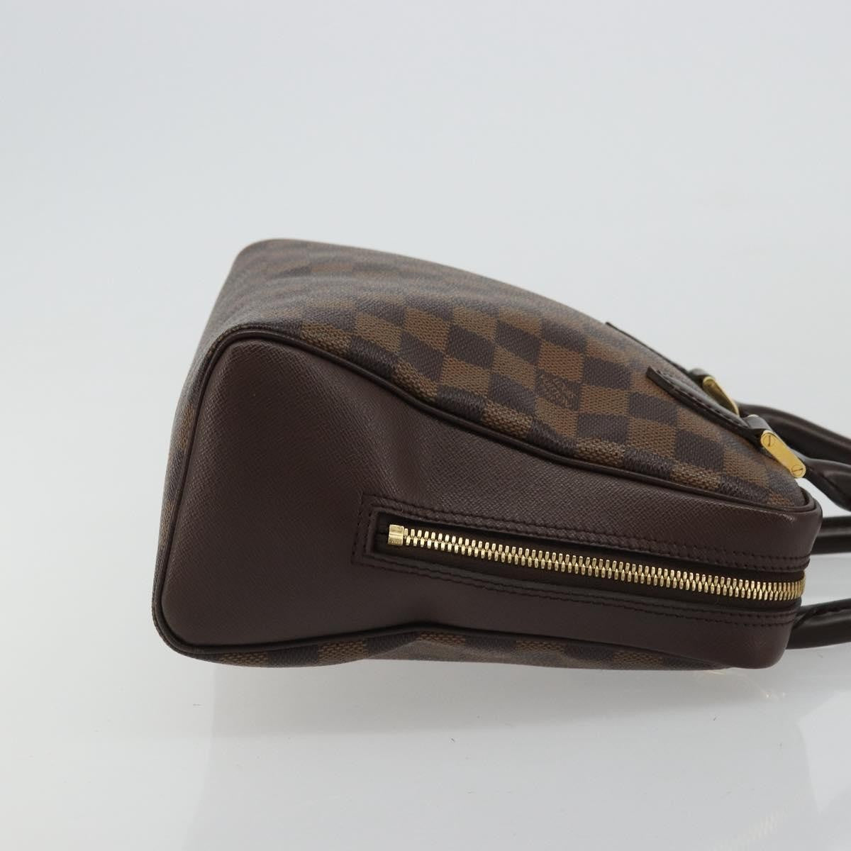 Louis Vuitton Triana Damier Ebene Brown Canvas Handbag (Pre-Owned)