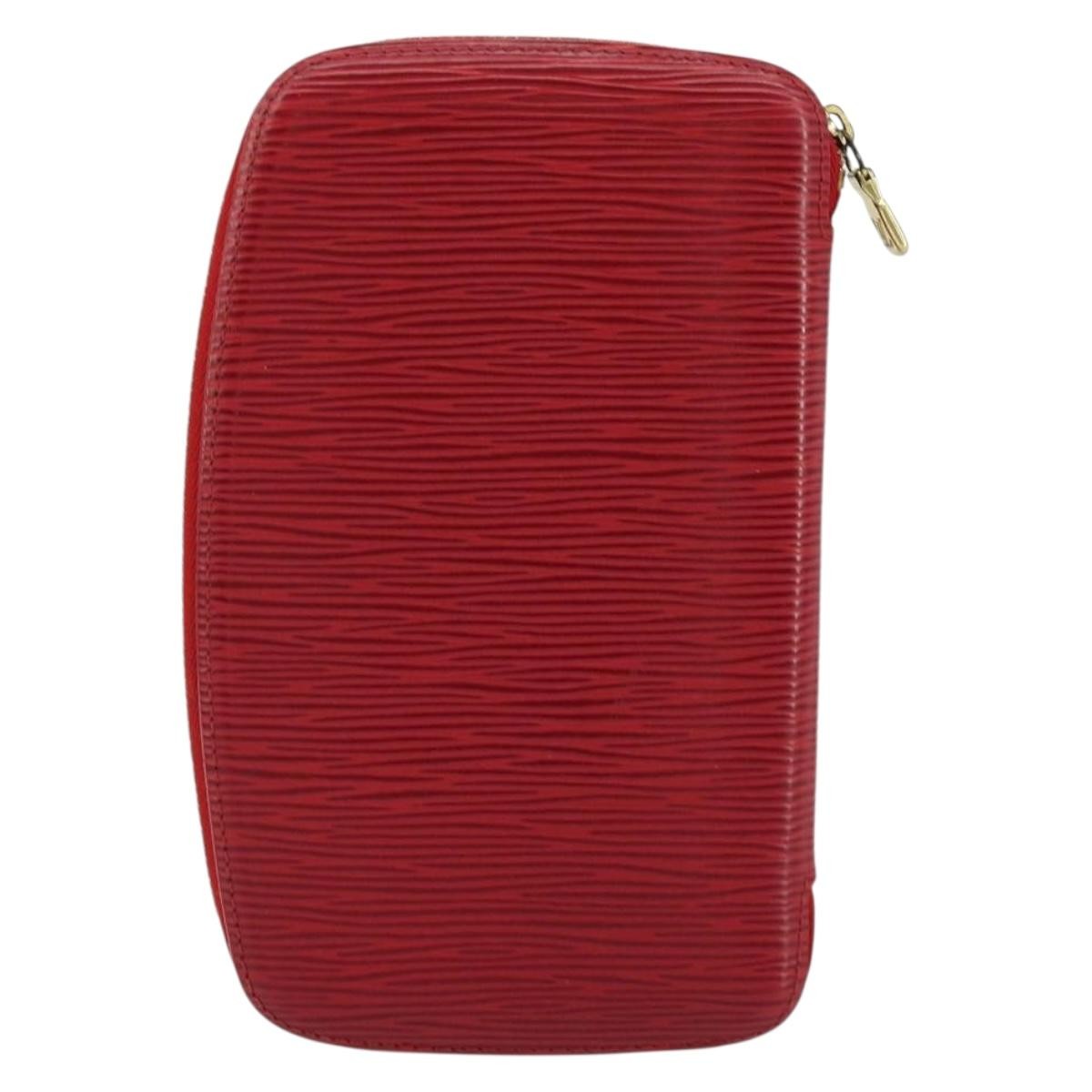 Louis Vuitton Geode Organizer Epi Leather Red Leather Wallets Accessory (Pre-Owned)
