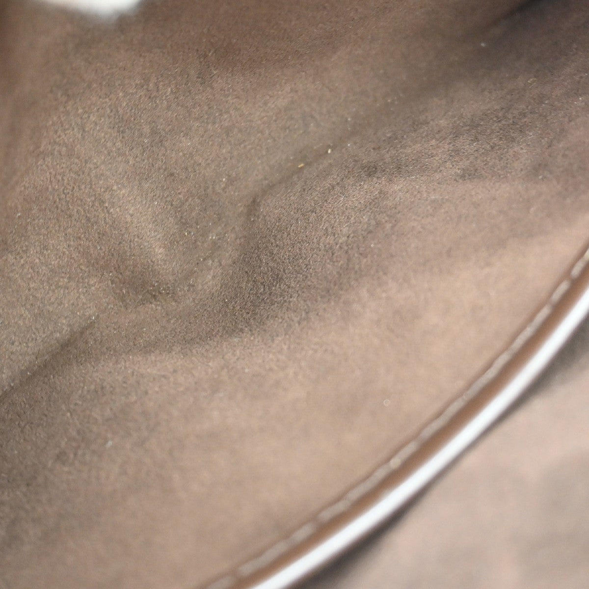 Louis Vuitton Pochette Saint Louis Damier Ebene Brown Canvas Clutche & Pouche Bag (Pre-Owned)