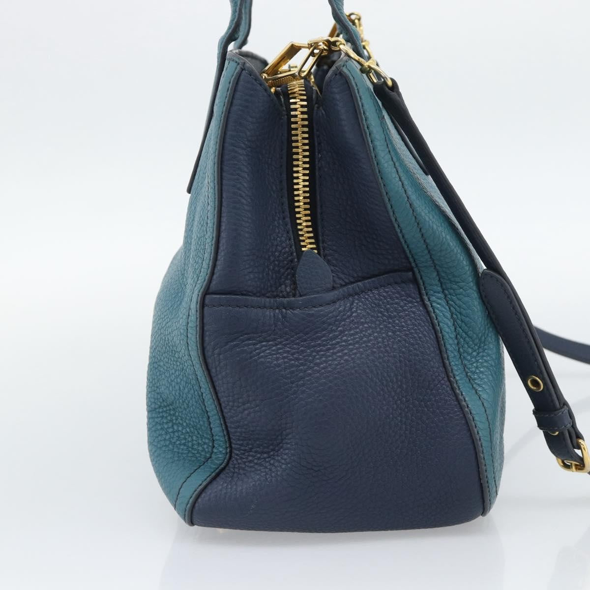 Miu Miu Vintage Leather Green Leather Handbag (Pre-Owned)