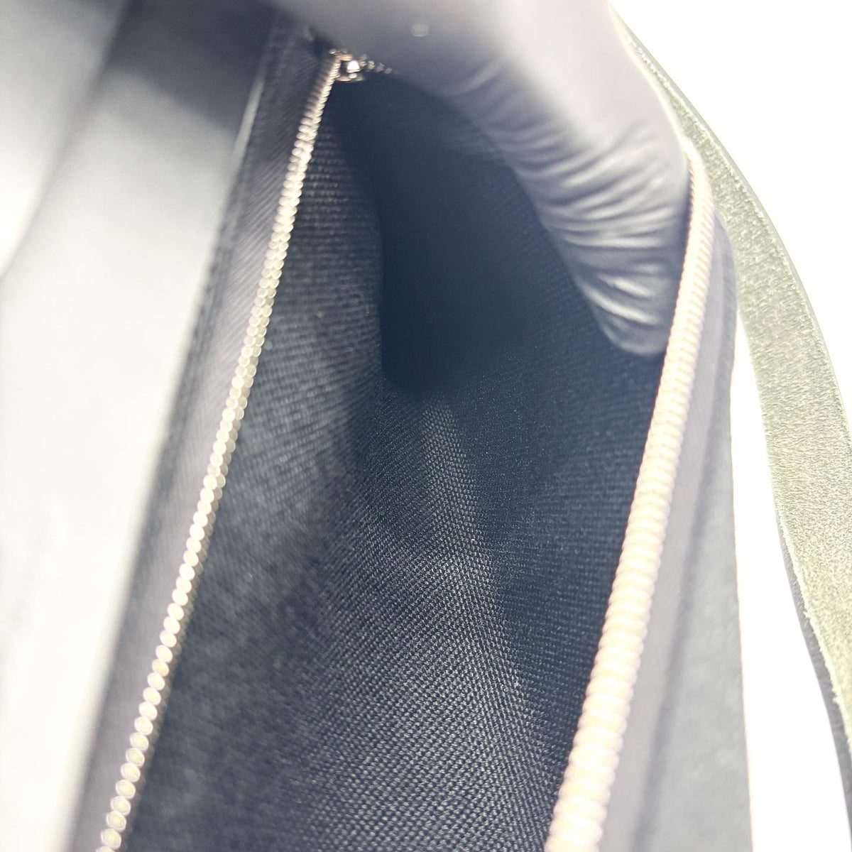 Hermes Herbag Zip Leather And Toile Black Canvas Handbag (Pre-Owned)