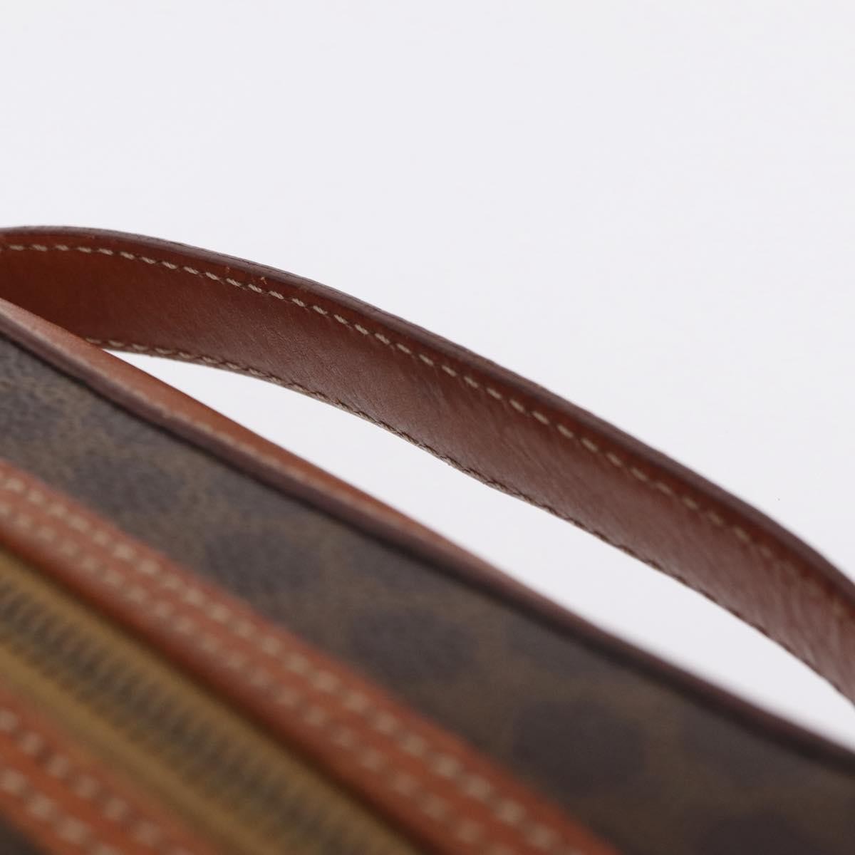 Celine Macadam Vanity Canvas Brown Canvas Clutche & Pouche Bag (Pre-Owned)
