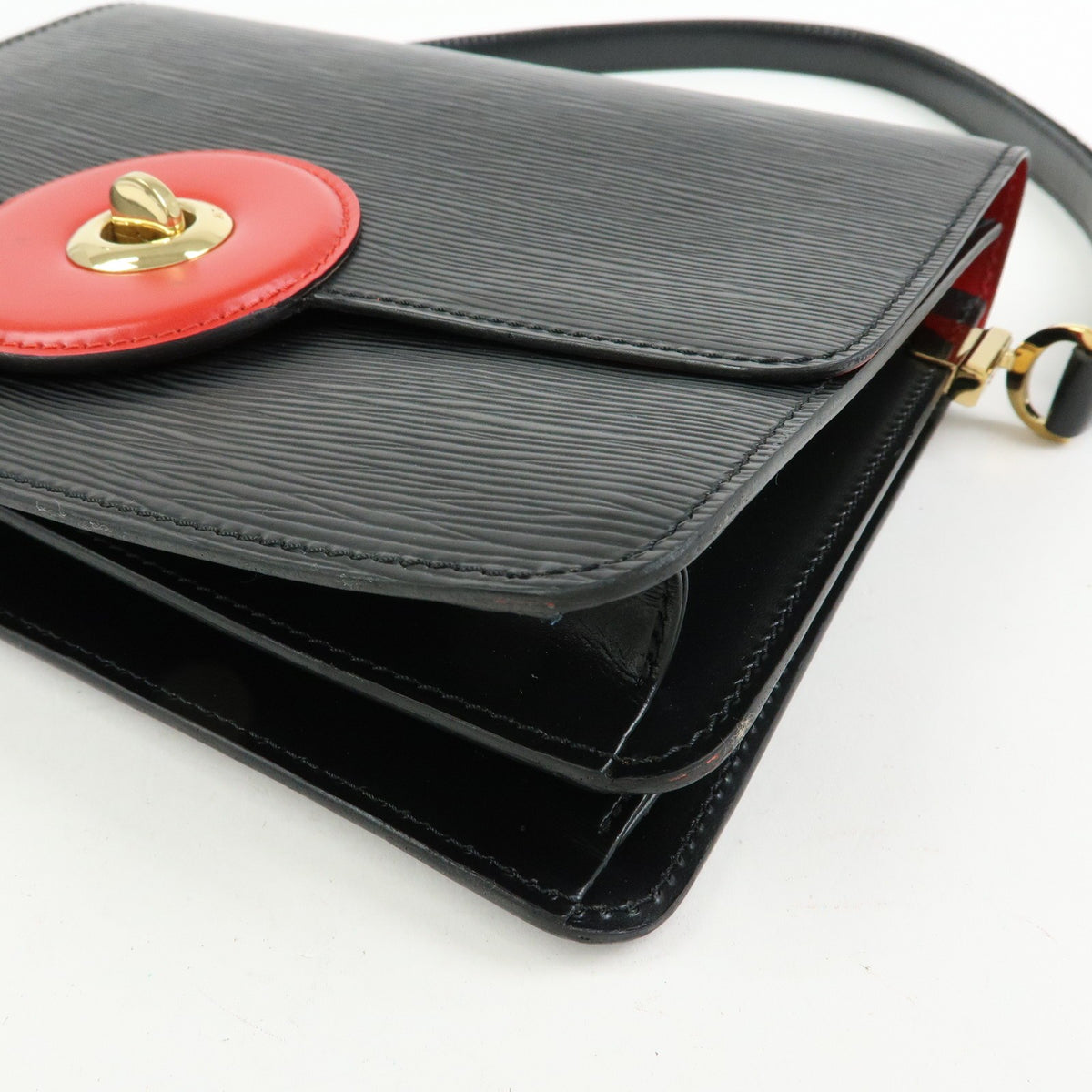 Louis Vuitton Friedland Epi Leather Black Leather Shoulder Bag Bag (Pre-Owned)