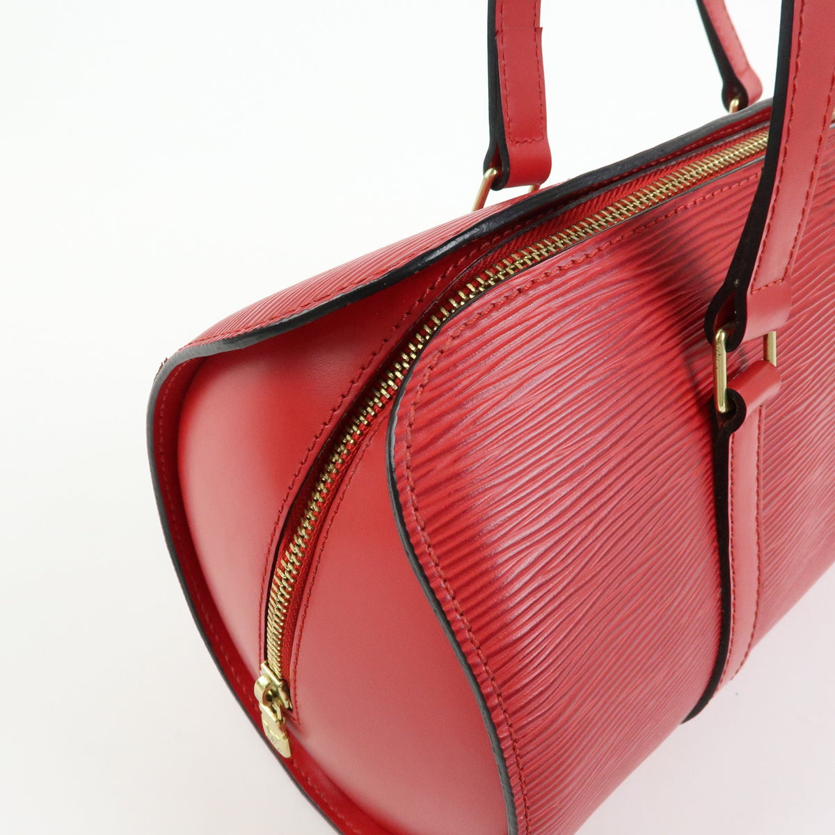 Louis Vuitton Soufflot Epi Leather Red Leather Tote Bag Bag (Pre-Owned)