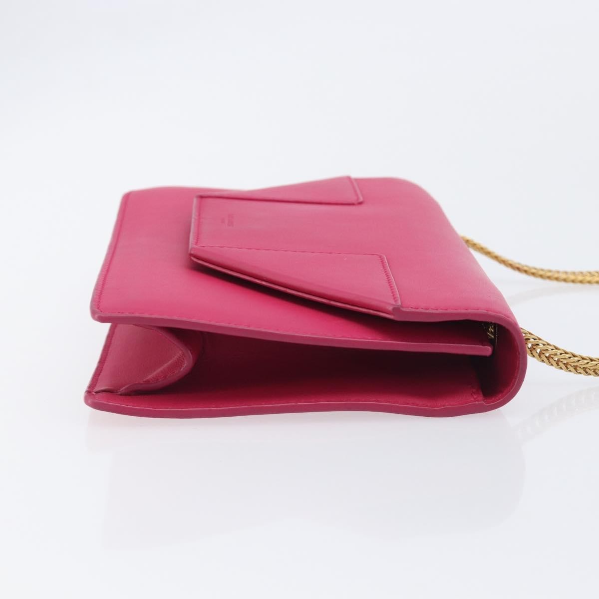 Saint Laurent Betty Leather Pink Leather Handbag (Pre-Owned)