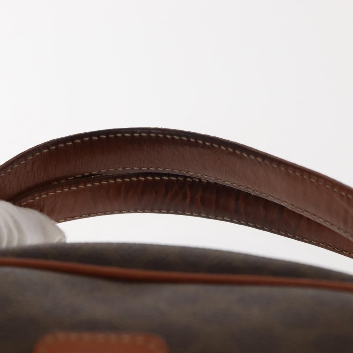 Celine Macadam Canvas Brown Canvas Handbag (Pre-Owned)