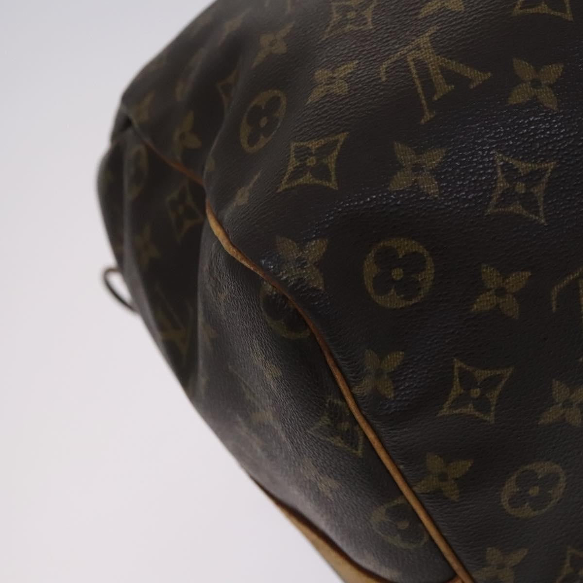 Louis Vuitton Keepall Bandouliere Monogram Canvas Brown Canvas Travel Bag Bag (Pre-Owned)