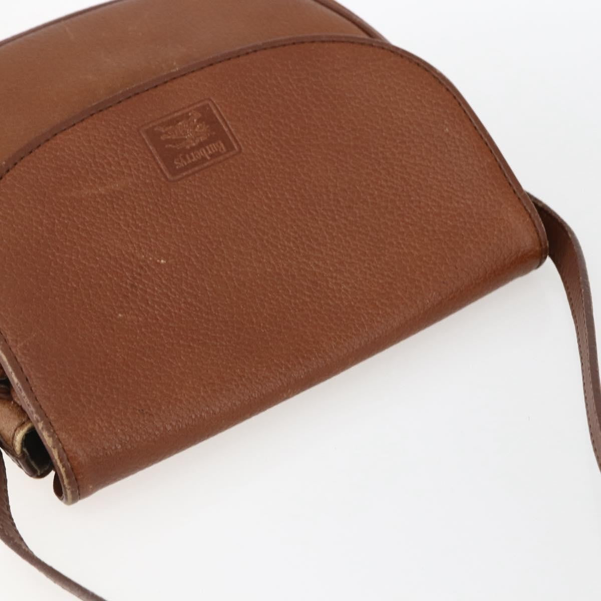 Burberry Vintage Leather Brown Leather Shoulder Bag Bag (Pre-Owned)