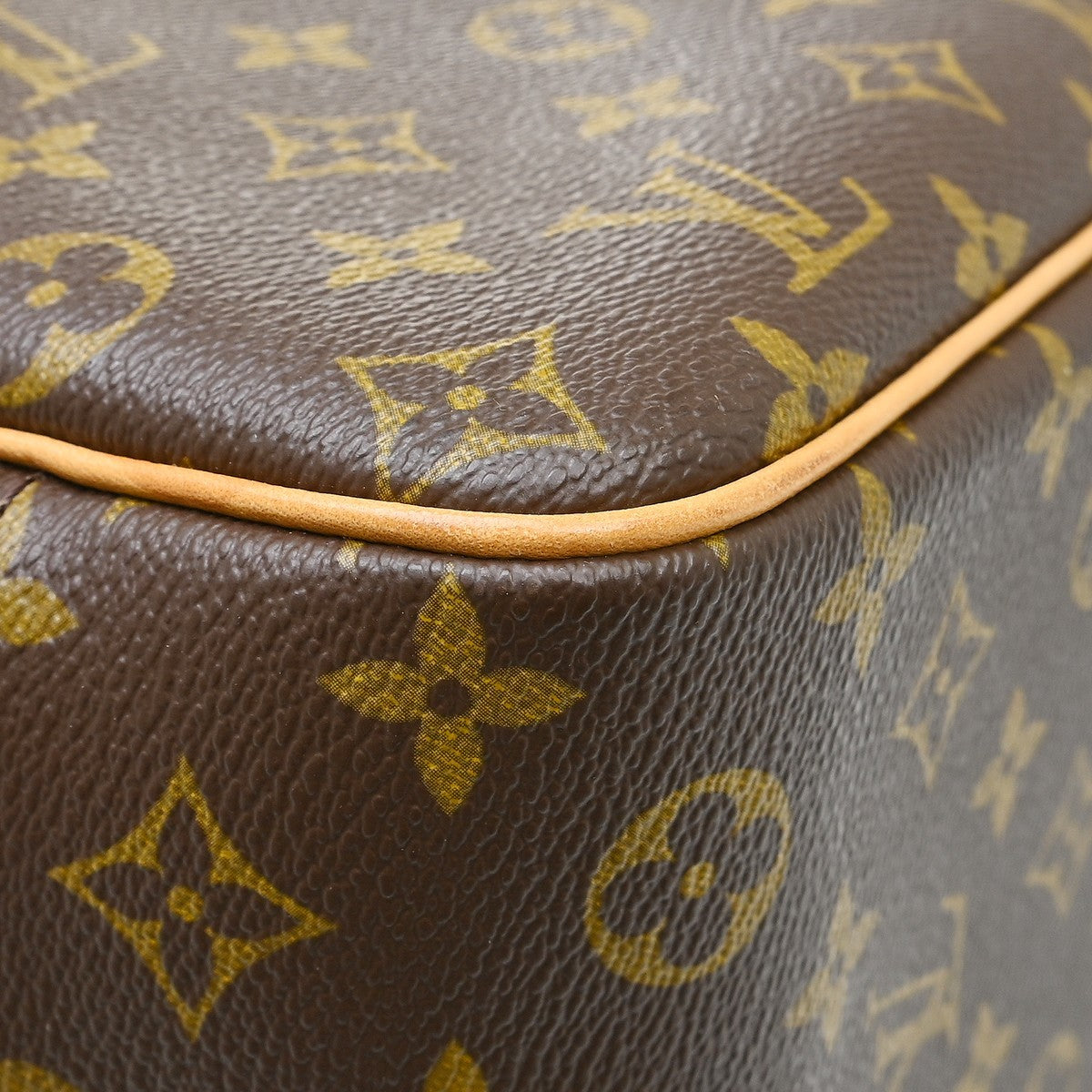 Louis Vuitton Deauville Limited Edition Since 1854 Monogram Jacquard Brown Canvas Handbag (Pre-Owned)