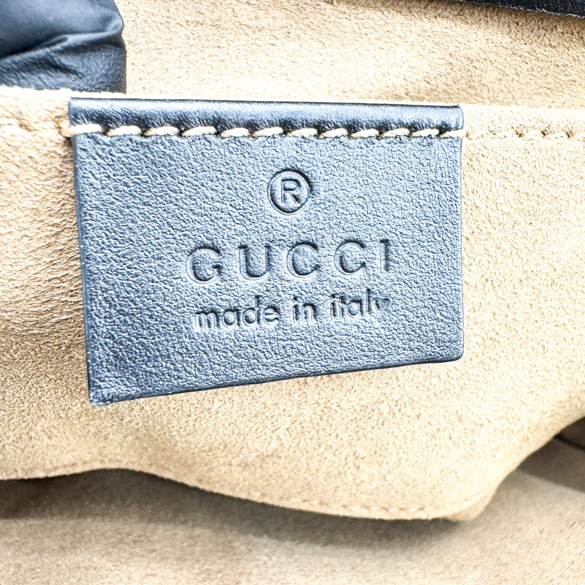Gucci Padlock Gg Coated Canvas And Leather Brown Canvas Shoulder Bag Bag (Pre-Owned)