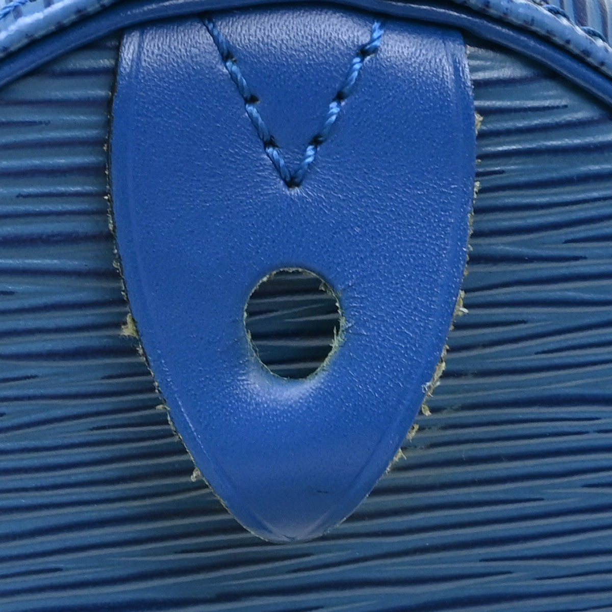 Louis Vuitton Speedy Epi Blue Leather Handbag (Pre-Owned)