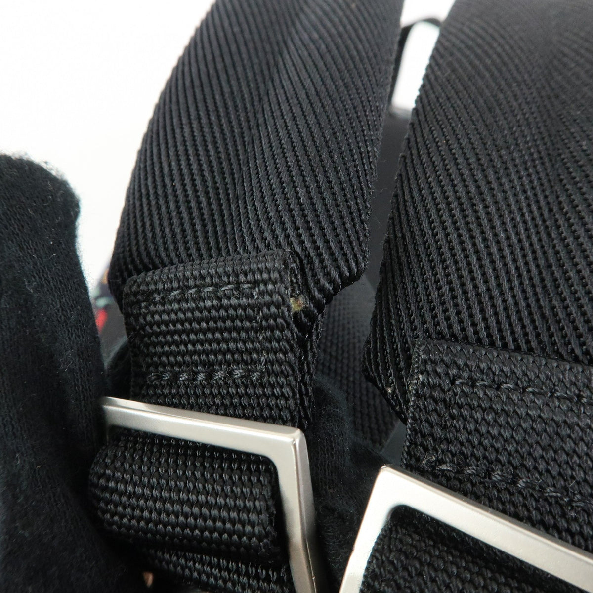 Saint Laurent City Printed Corduroy Multicolour Canvas Backpack Bag (Pre-Owned)