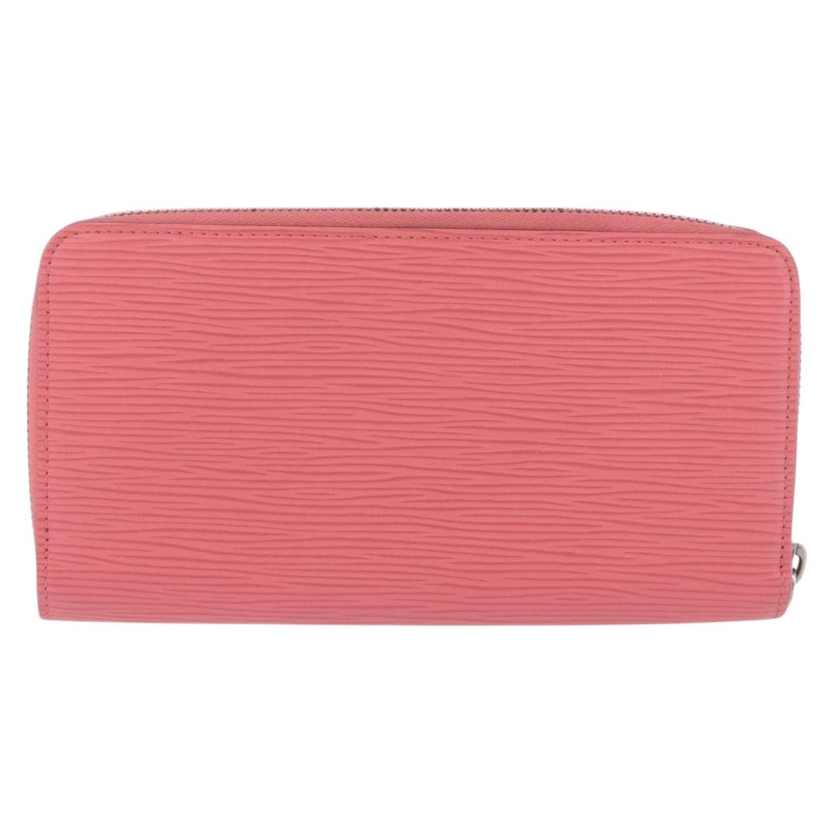 Louis Vuitton Zippy Epi Leather Pink Leather Wallets Accessory (Pre-Owned)