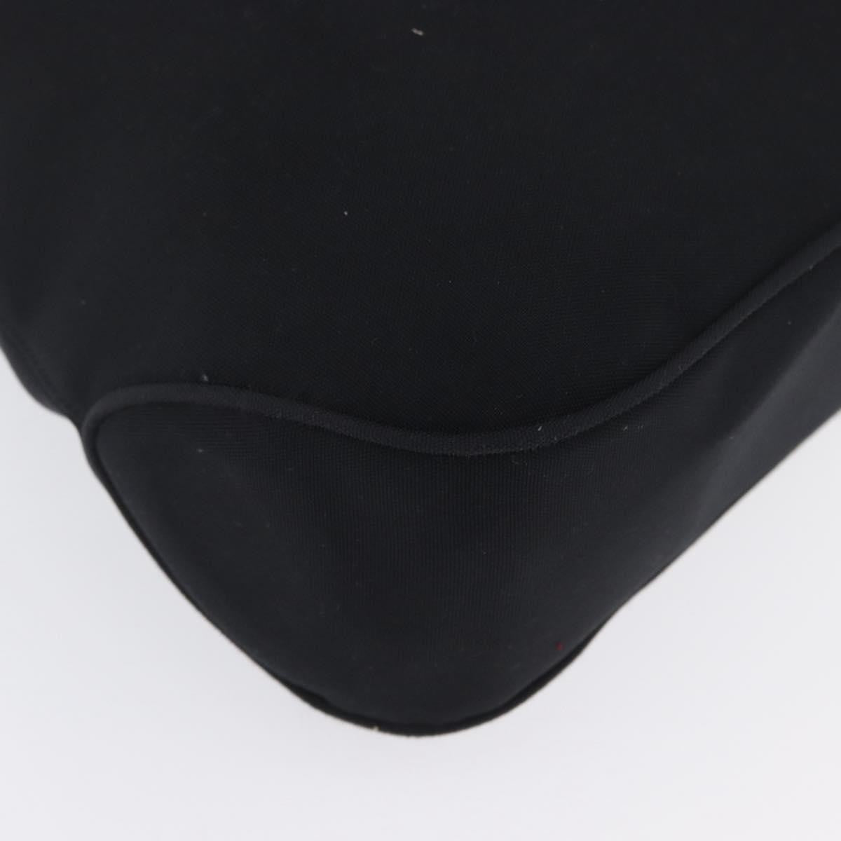 Salvatore Ferragamo Vala Nylon Black Nylon Shoulder Bag Bag (Pre-Owned)