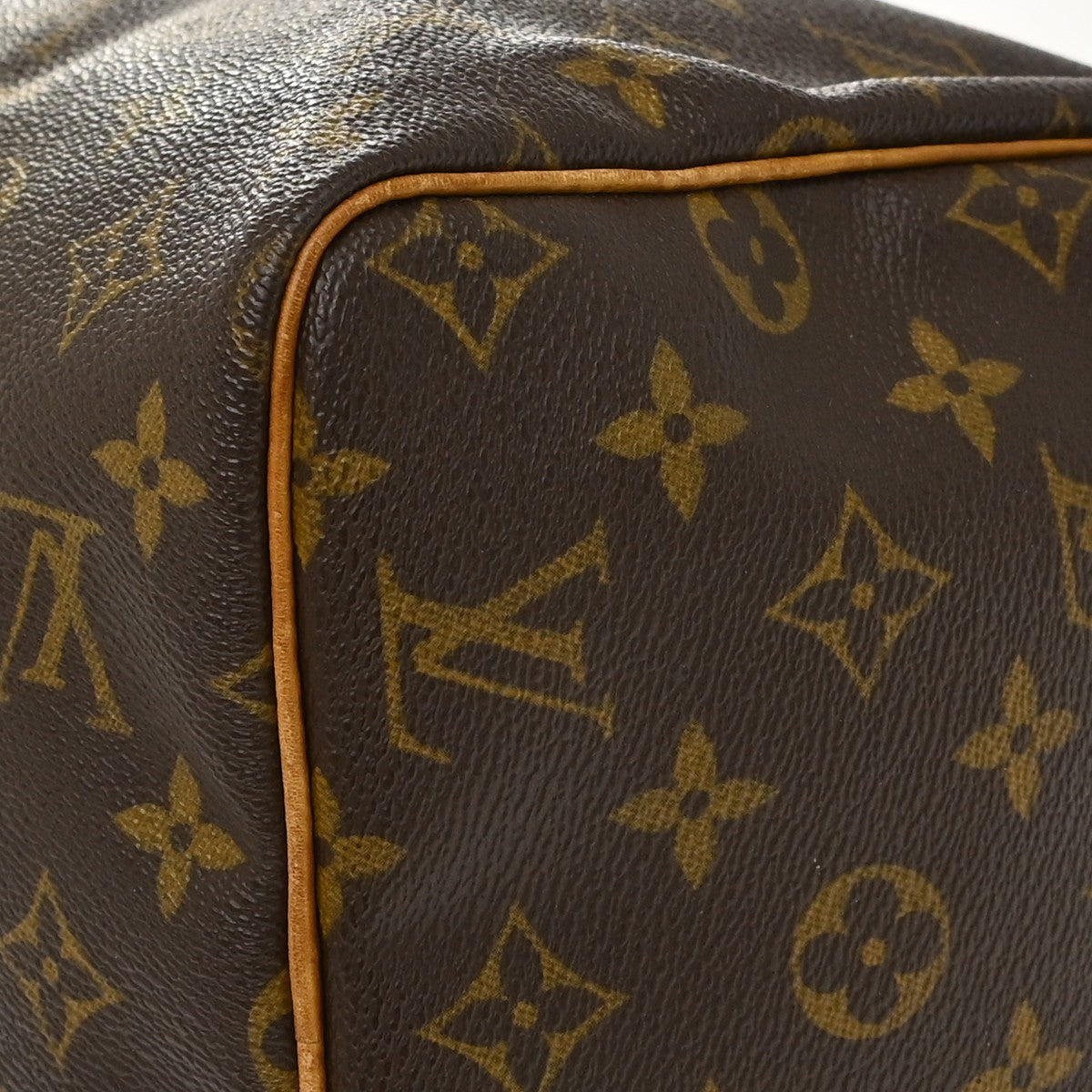 Louis Vuitton Speedy Monogram Brown Canvas Handbag (Pre-Owned)