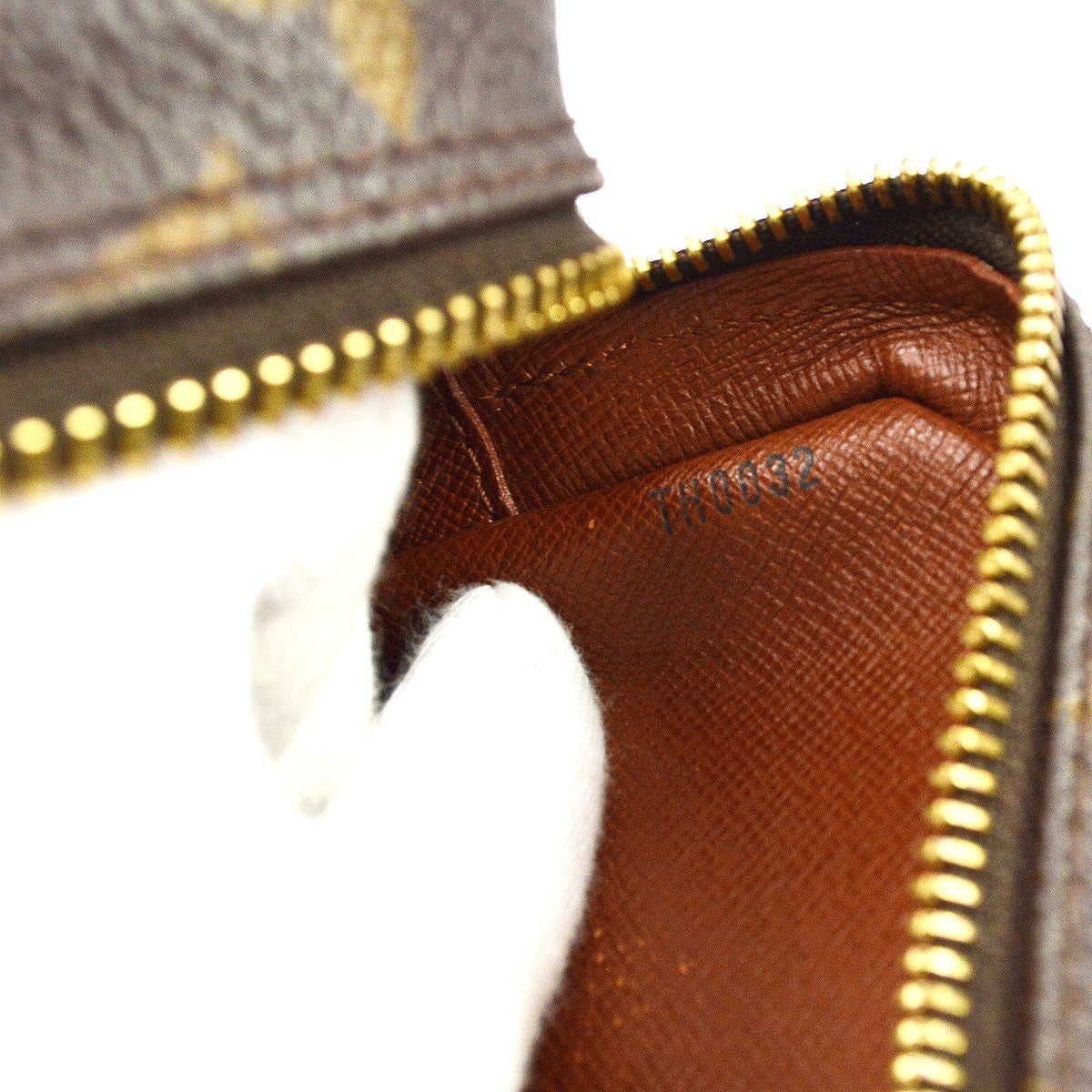 Louis Vuitton Amazone Monogram Canvas Brown Canvas Handbag (Pre-Owned)