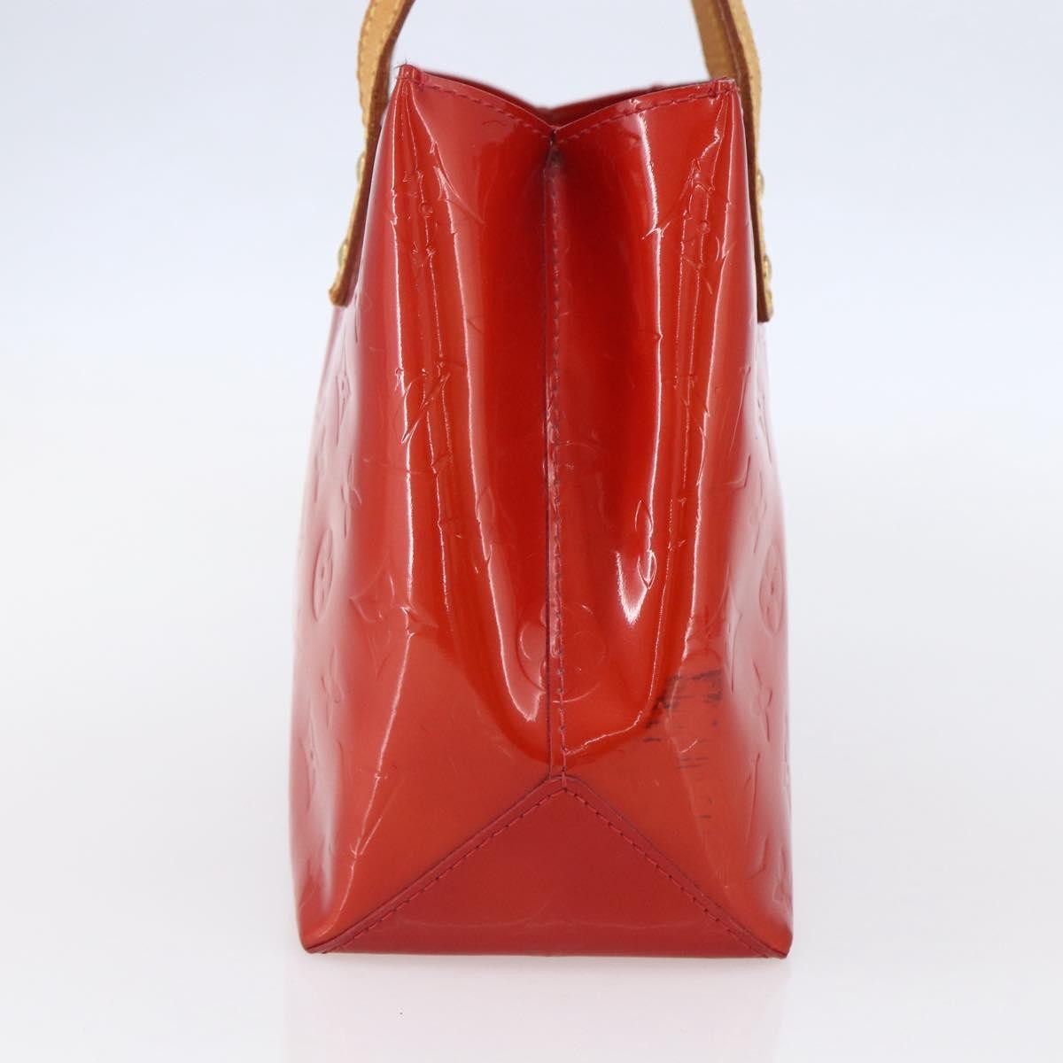 Louis Vuitton Reade Monogram Vernis Red Patent_Leather Handbag (Pre-Owned)