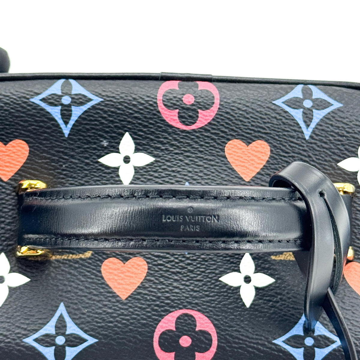 Louis Vuitton Vanity Limited Edition Game On Multicolor Monogram Black Canvas Handbag (Pre-Owned)
