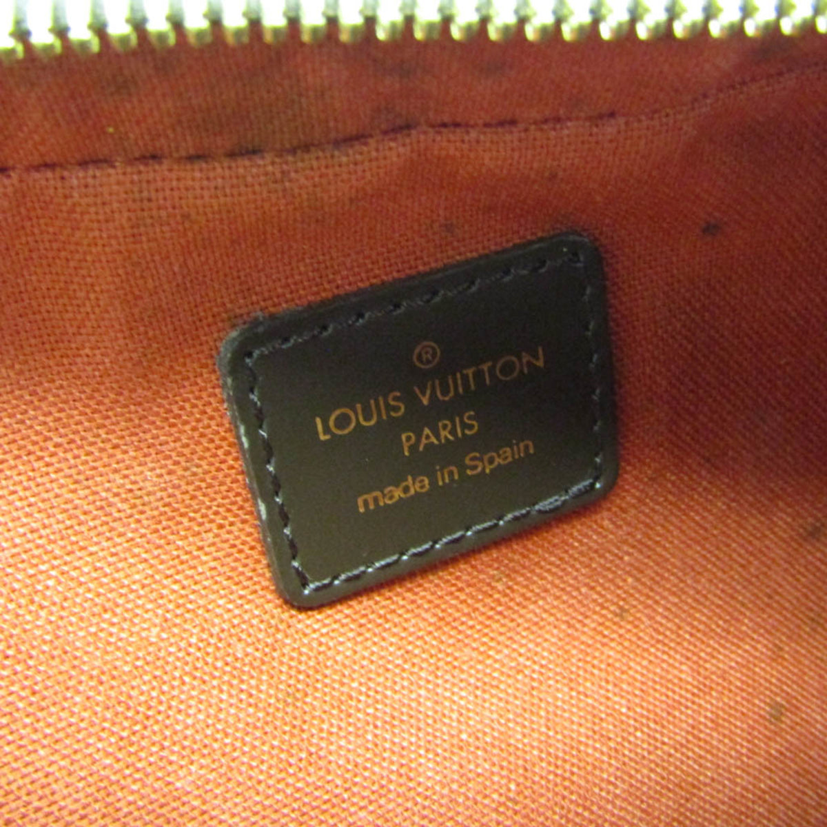 Louis Vuitton Geronimos Waist Damier Brown Canvas Shoulder Bag Bag (Pre-Owned)