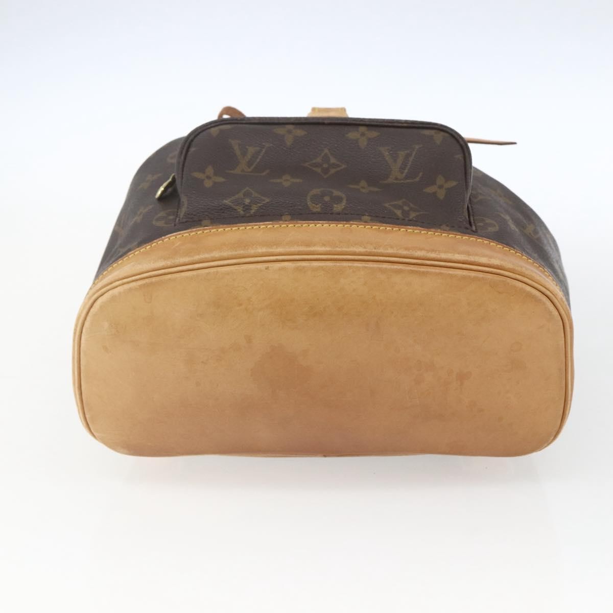 Louis Vuitton Vintage Montsouris Monogram Canvas Brown Canvas Backpack Bag (Pre-Owned)