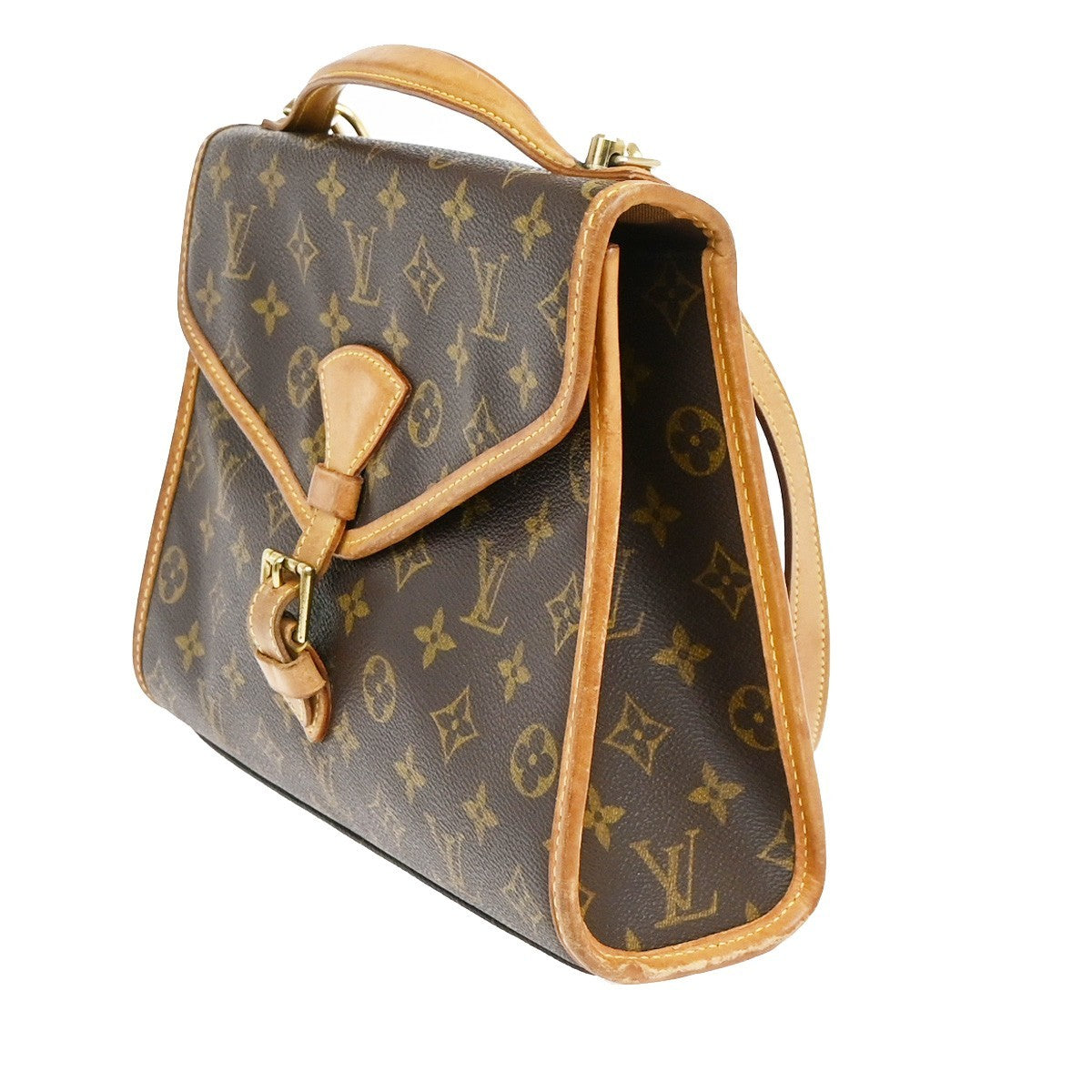 Louis Vuitton Beverly Monogram Canvas Brown Canvas Briefcase Bag (Pre-Owned)