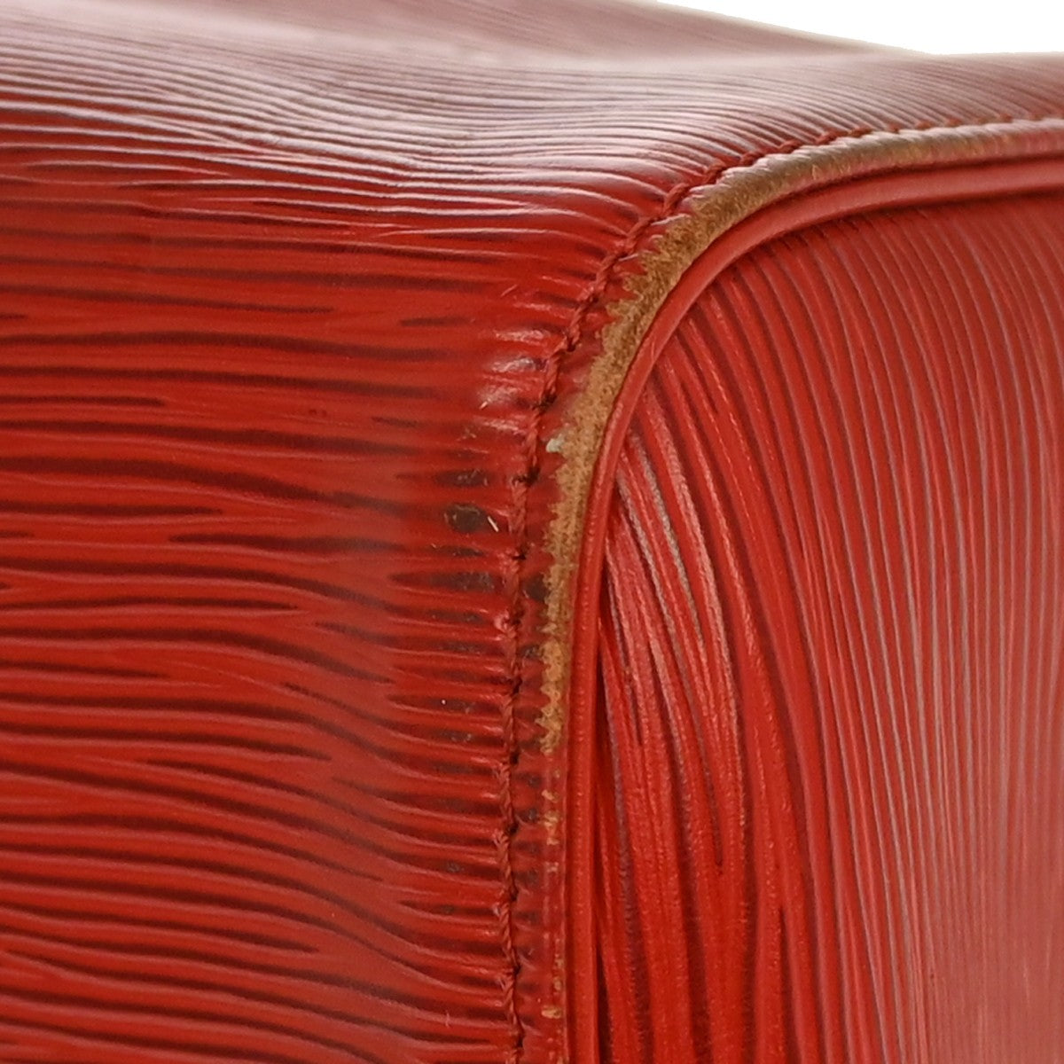 Louis Vuitton Speedy Epi Red Leather Handbag (Pre-Owned)