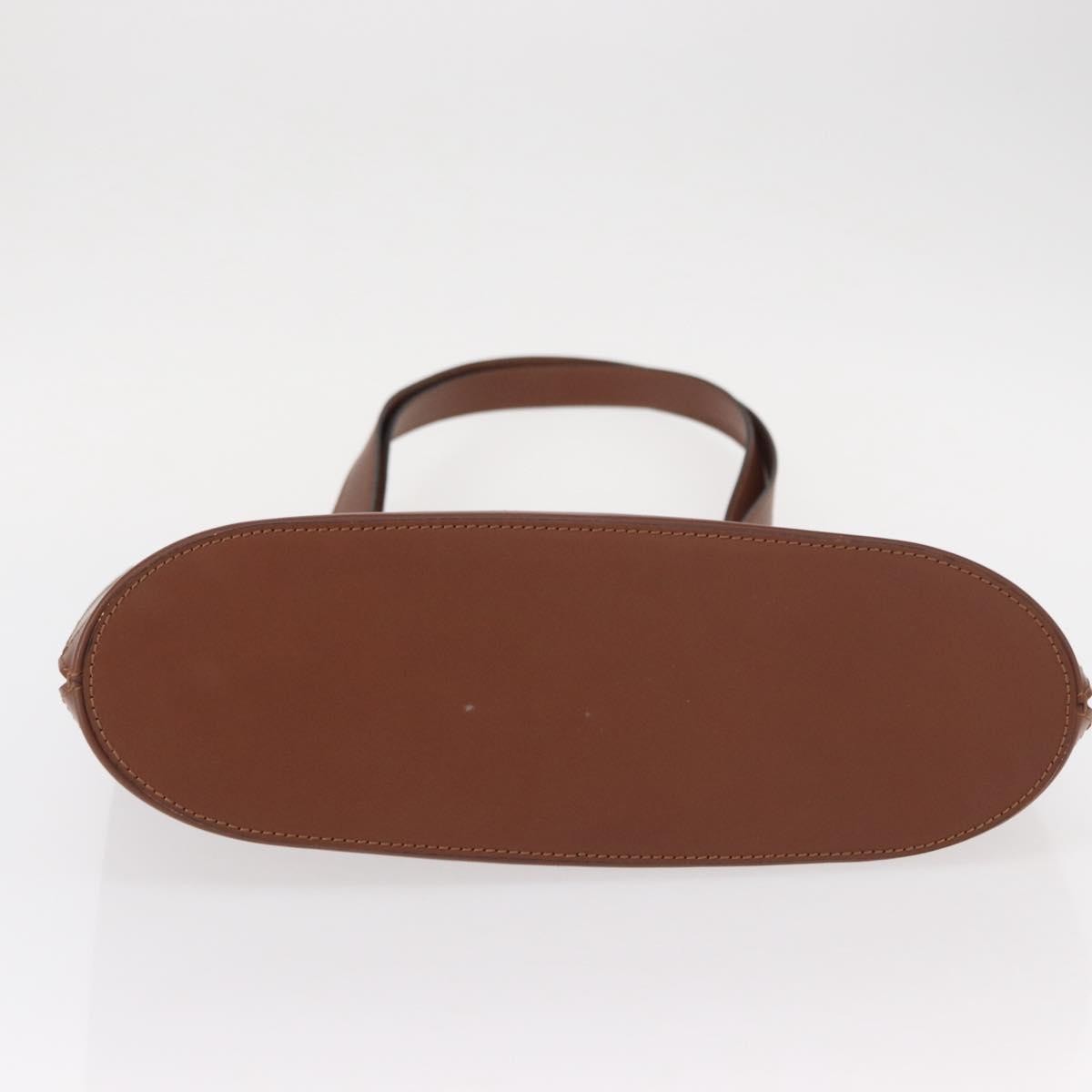 Celine Vintage Leather Brown Leather Shoulder Bag Bag (Pre-Owned)
