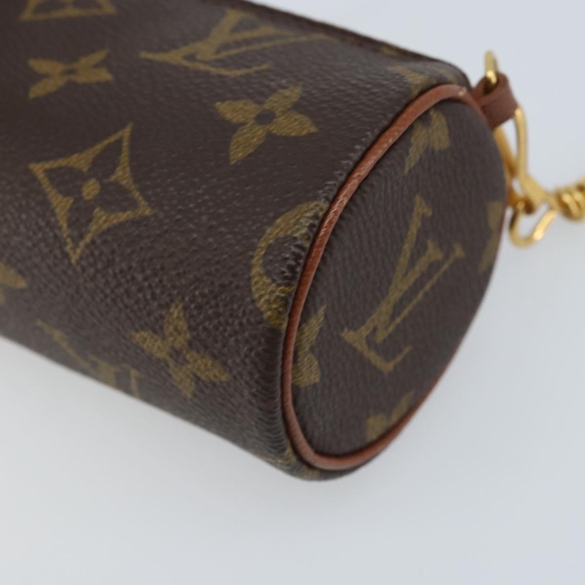 Louis Vuitton Papillon Pochette Monogram Canvas Brown Canvas Clutche & Pouche Bag (Pre-Owned)