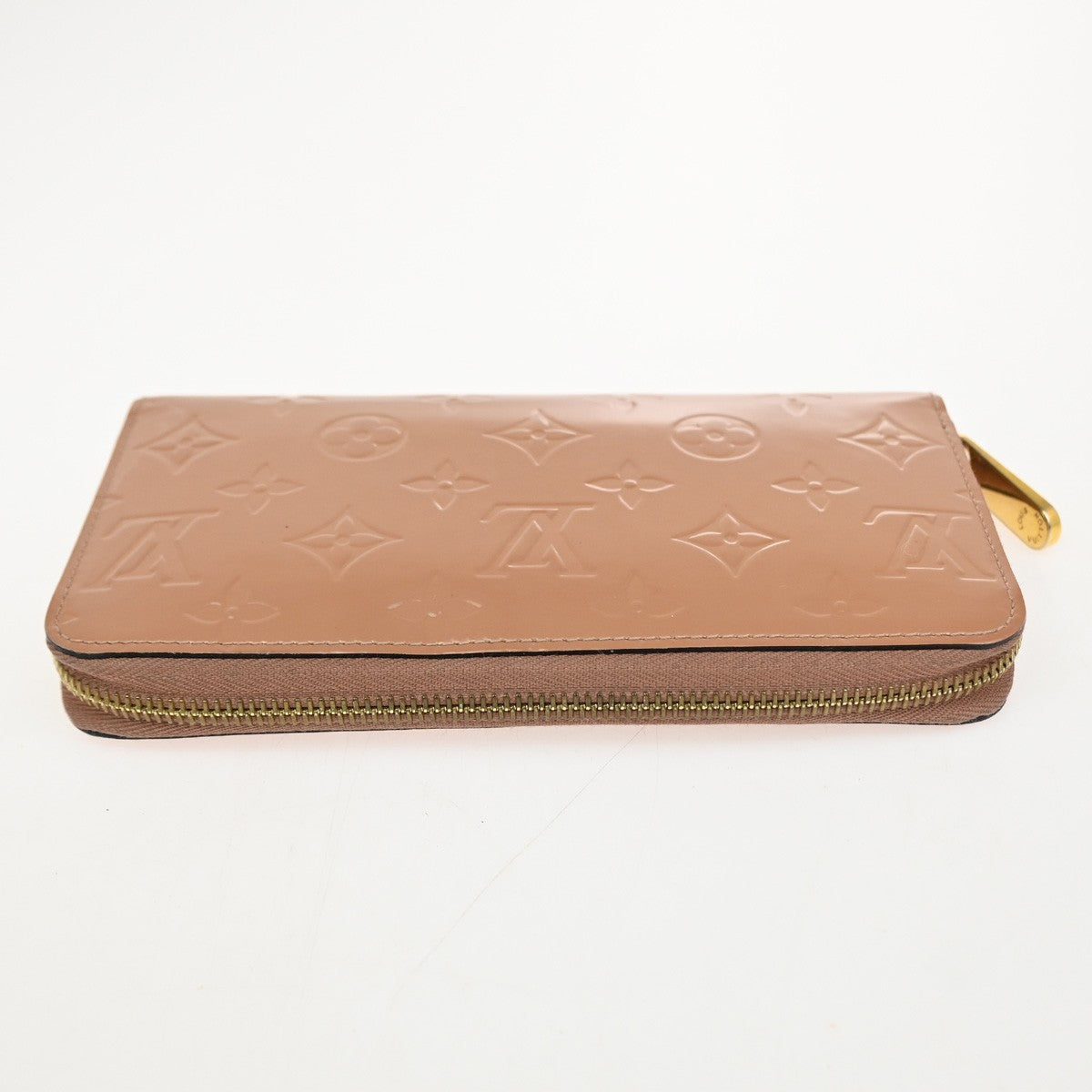 Louis Vuitton Portefeuille Zippy Monogramme Empreinte Monogramme Empreinte Pink Patent_Leather Wallets Accessory (Pre-Owned)
