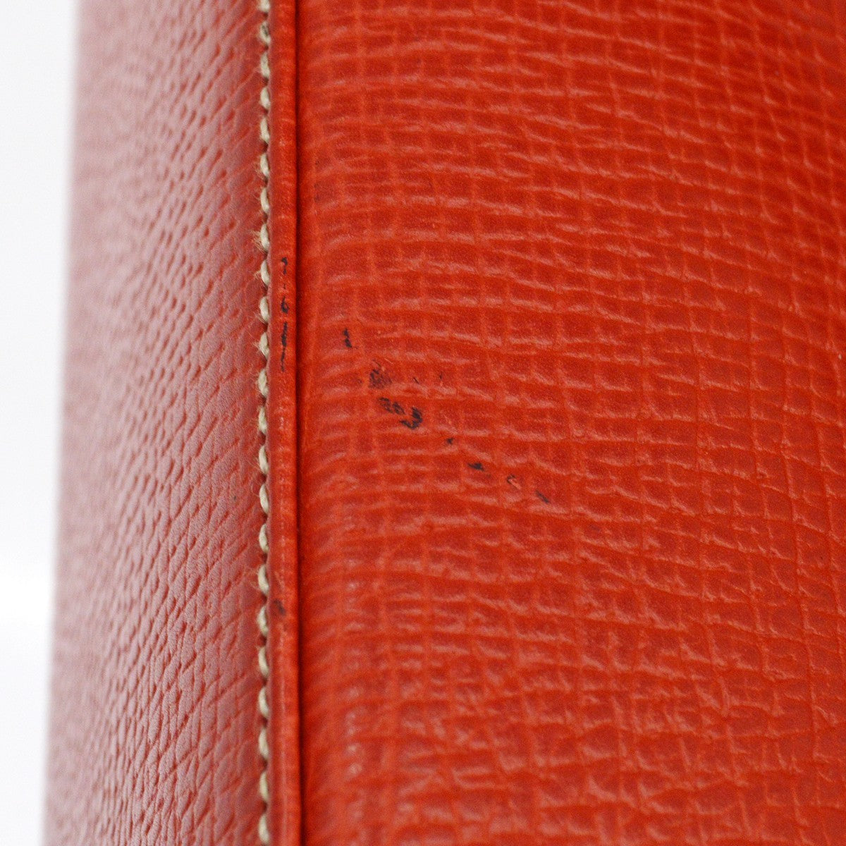 Loewe Shoulder Bag Leather Red Leather Shoulder Bag Bag (Pre-Owned)