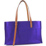 Hermès Étrivière Purple Canvas Handbag (Pre-Owned)