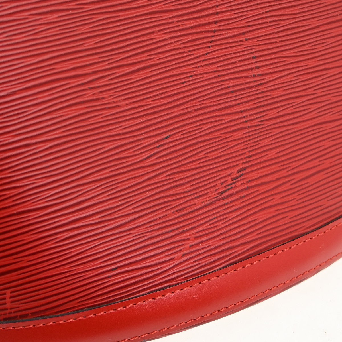 Louis Vuitton Cluny Epi Leather Red Leather Shoulder Bag Bag (Pre-Owned)