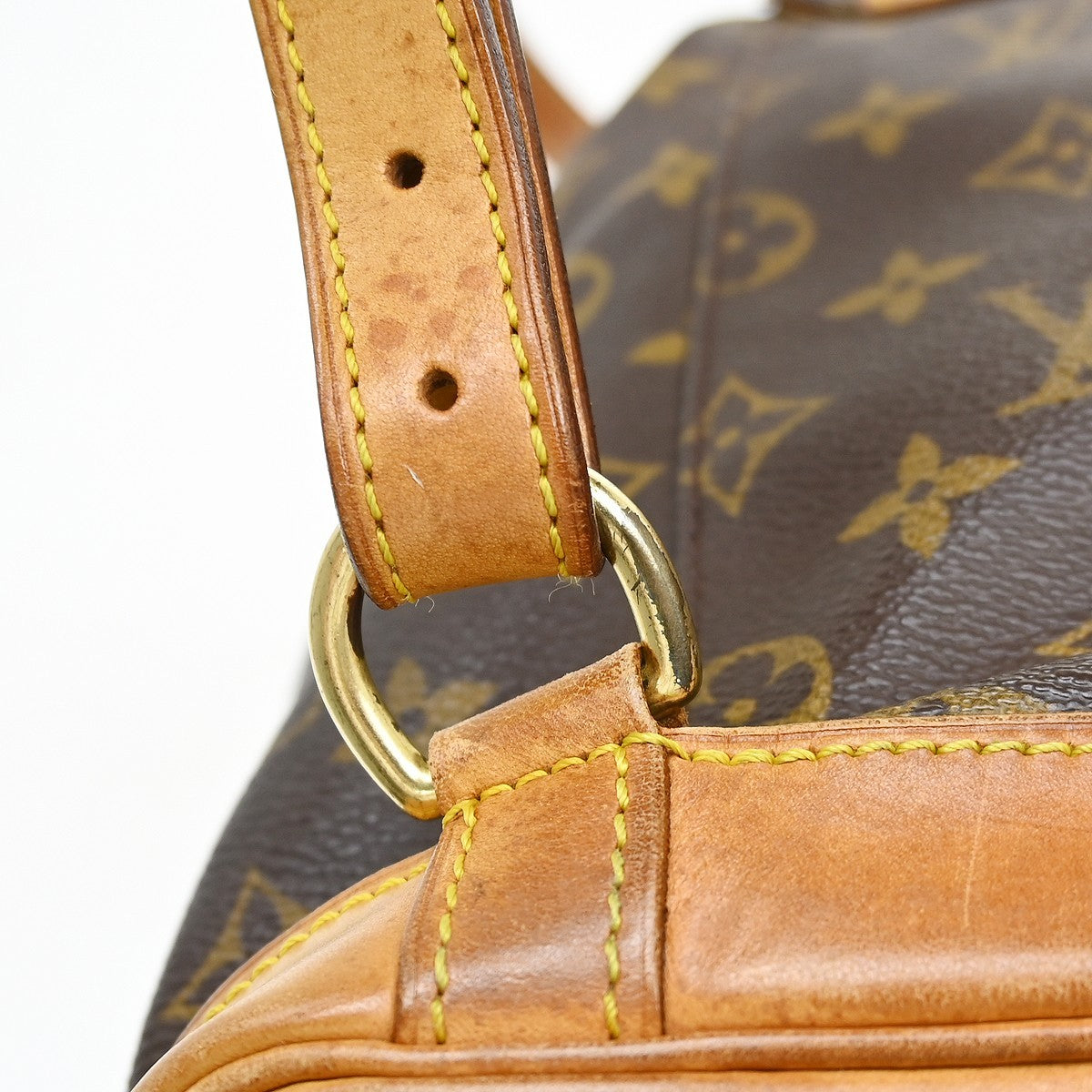 Louis Vuitton Montsouris Monogram Brown Canvas Backpack Bag (Pre-Owned)