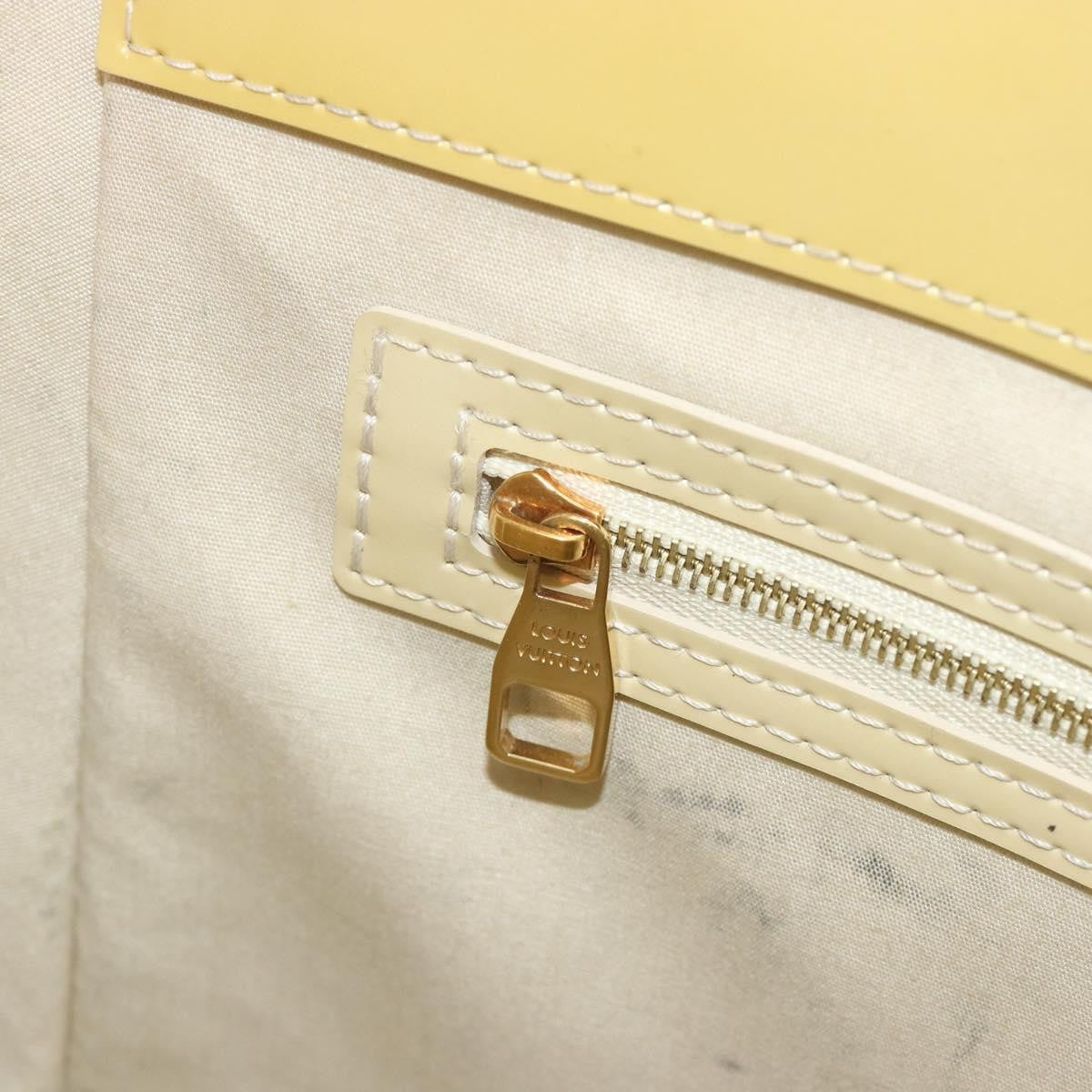 Louis Vuitton Catalina Monogram Vernis Yellow Patent_Leather Tote Bag Bag (Pre-Owned)