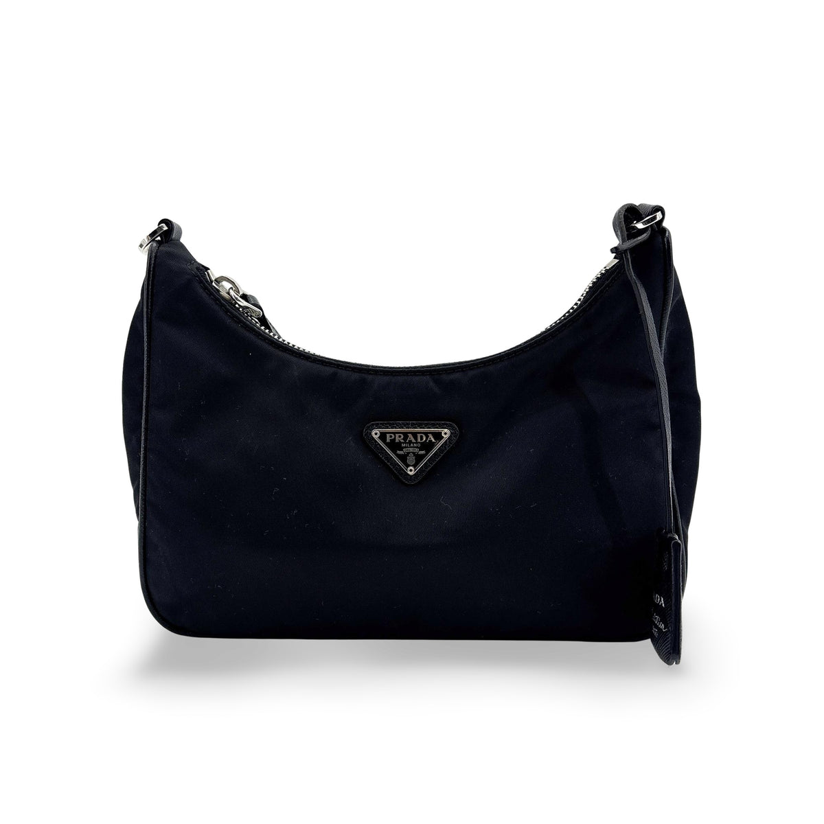 Prada Re-Edition 2005 Tessuto Black Nylon Shoulder Bag Bag (Pre-Owned)