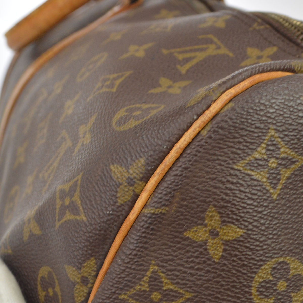 Louis Vuitton Keepall Monogram Multicolor Brown Canvas Travel Bag Bag (Pre-Owned)