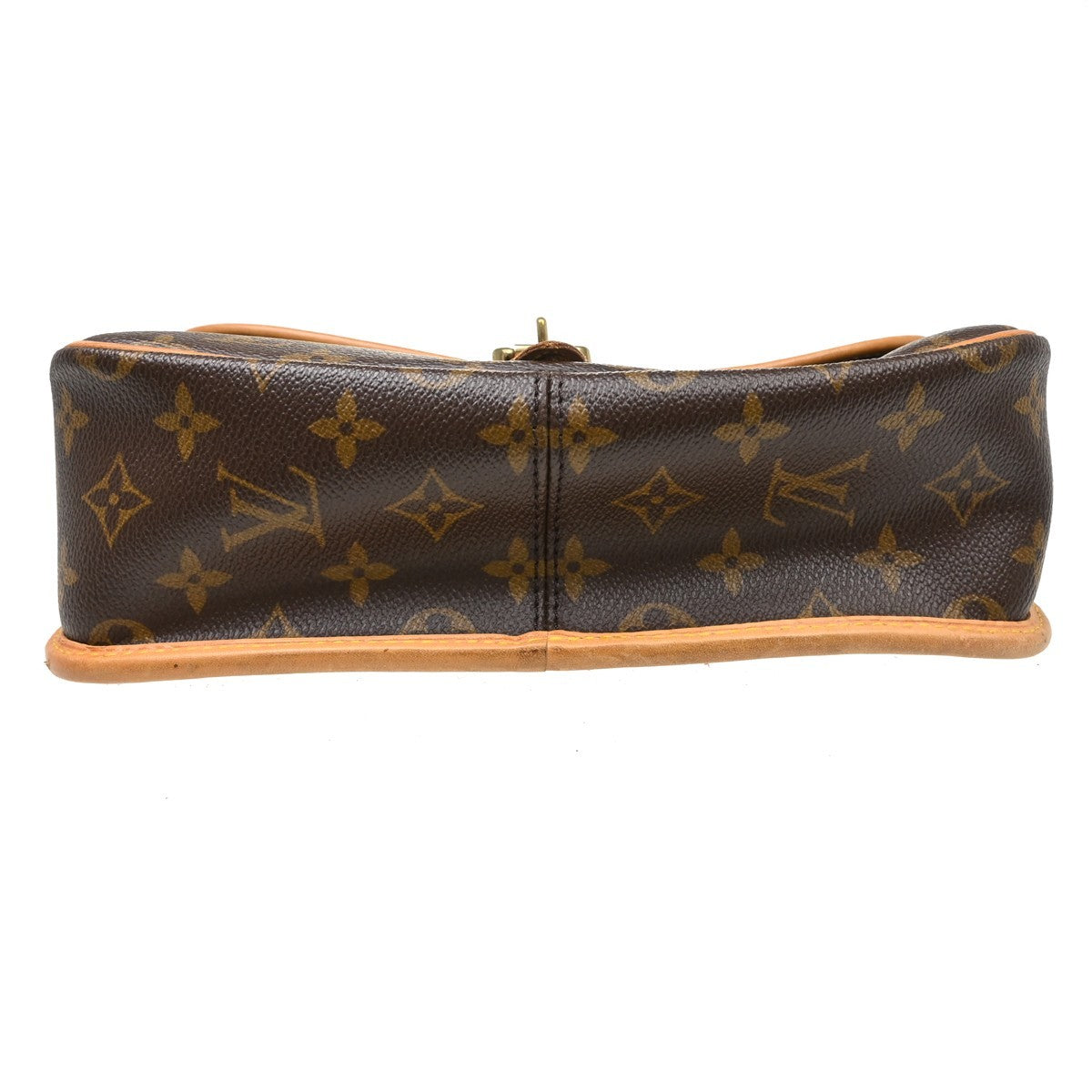 Louis Vuitton Sologne Monogram Canvas Brown Canvas Shoulder Bag Bag (Pre-Owned)