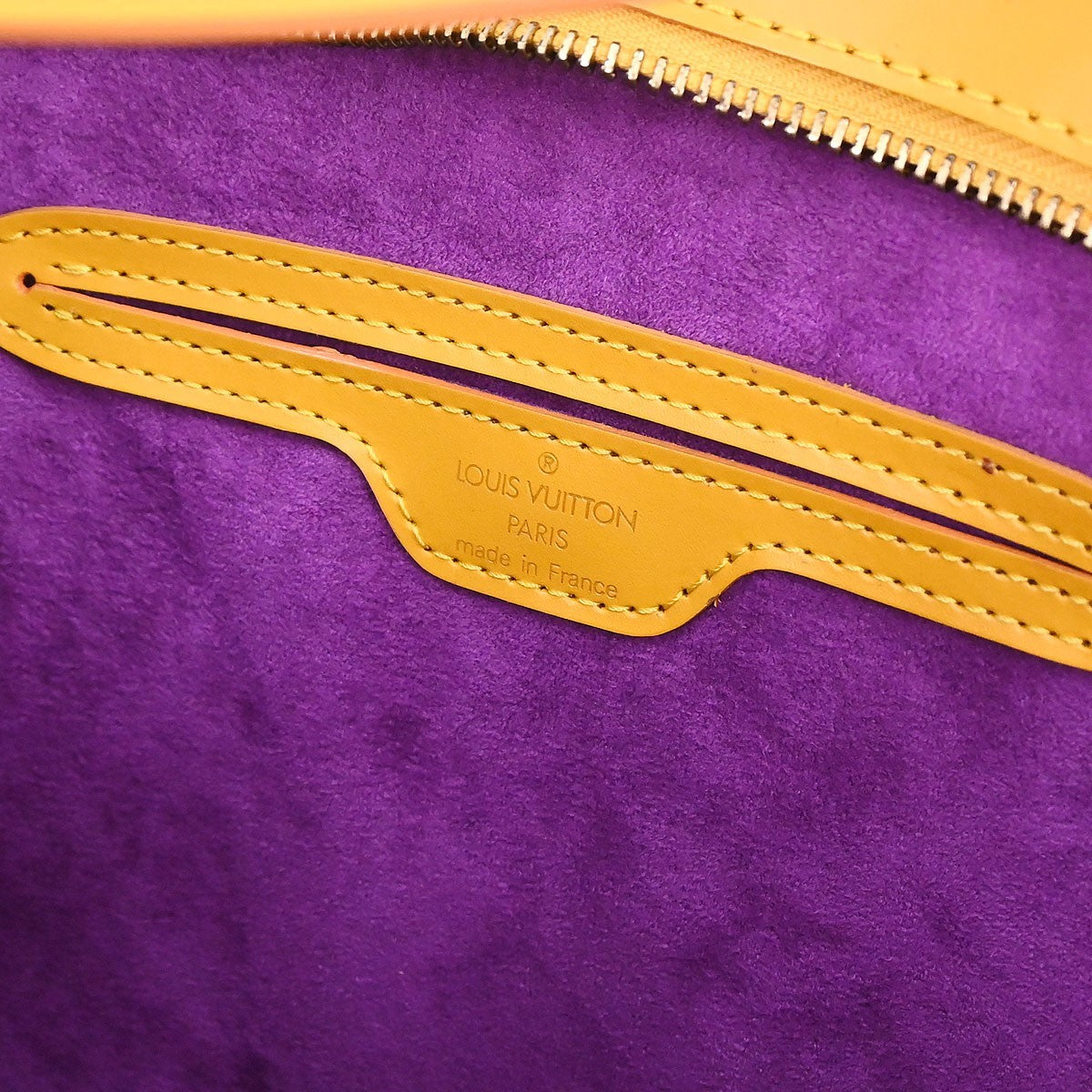 Louis Vuitton Saint Jacques Epi Leather Yellow Leather Shoulder Bag Bag (Pre-Owned)