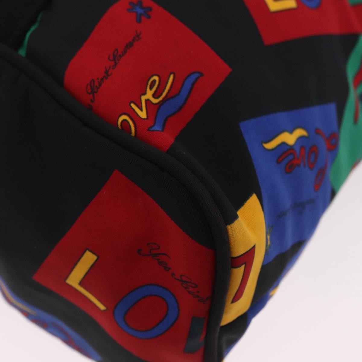 Saint Laurent Vintage Nylon Multicolour Nylon Handbag (Pre-Owned)