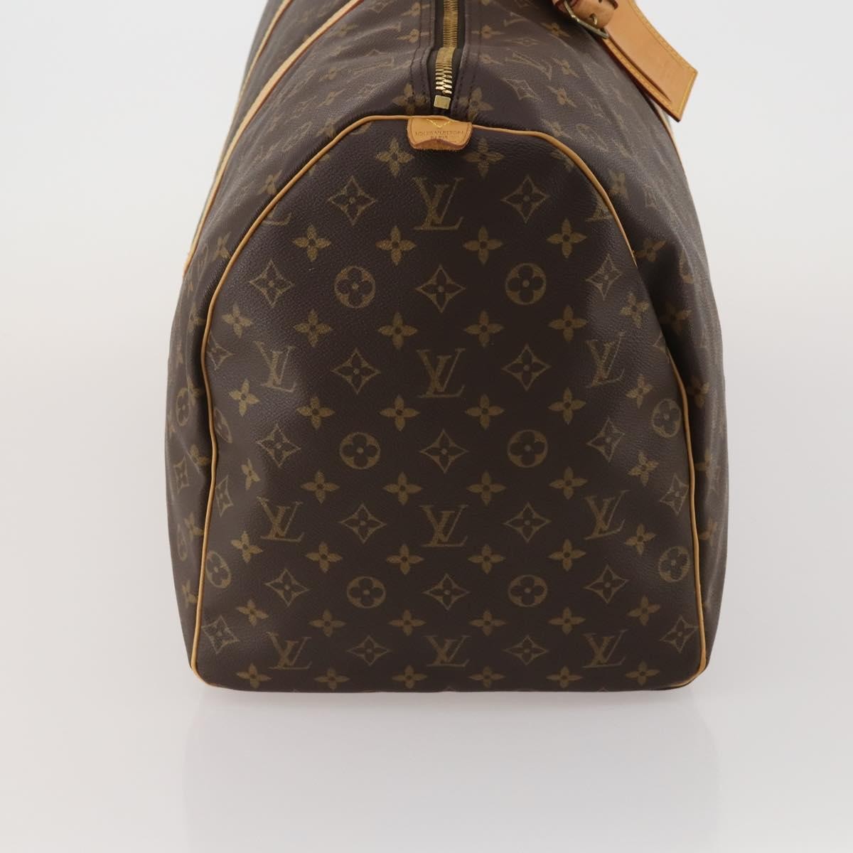 Louis Vuitton Keepall Monogram Canvas Brown Canvas Travel Bag Bag (Pre-Owned)