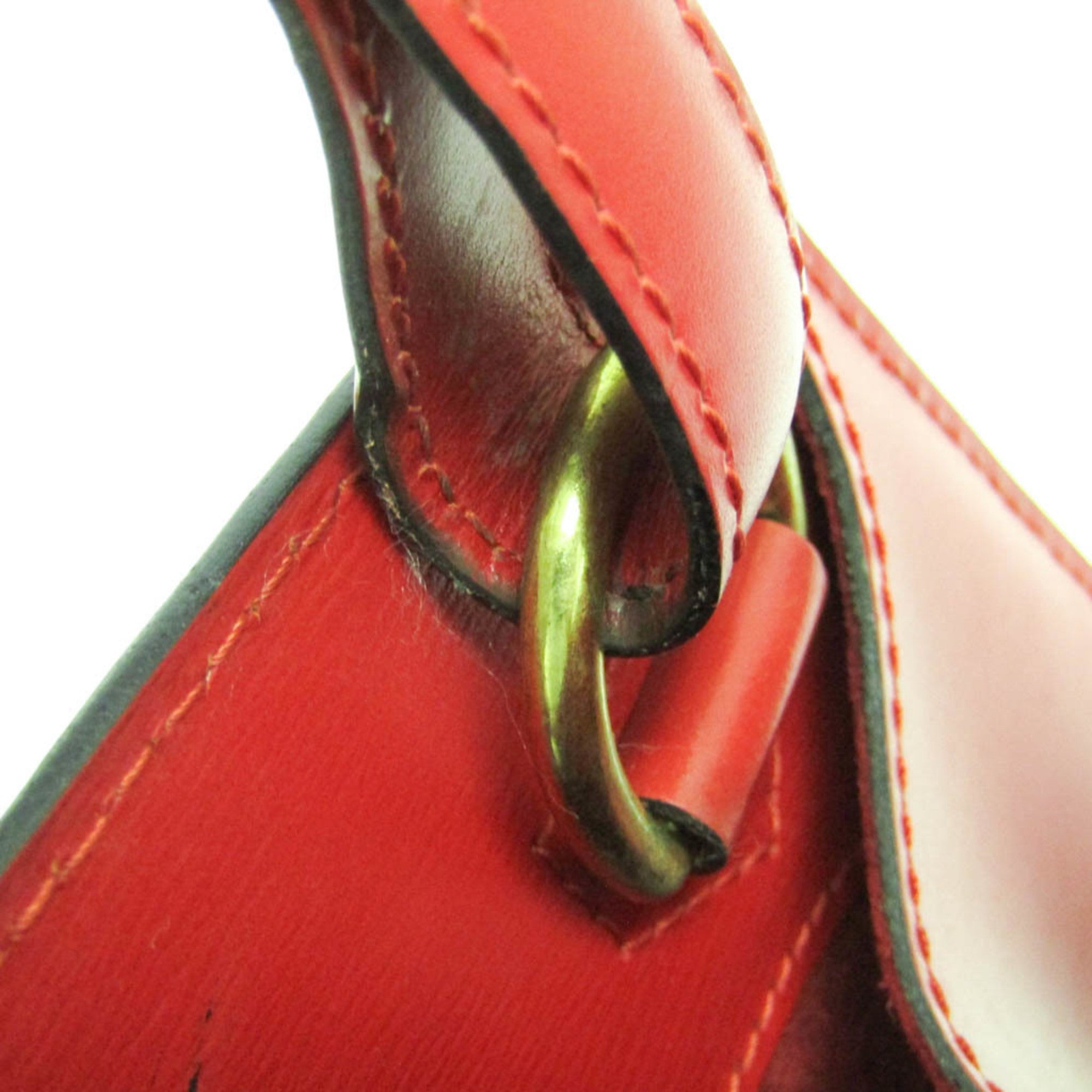 Louis Vuitton Cluny Epi Leather Red Leather Shoulder Bag Bag (Pre-Owned)