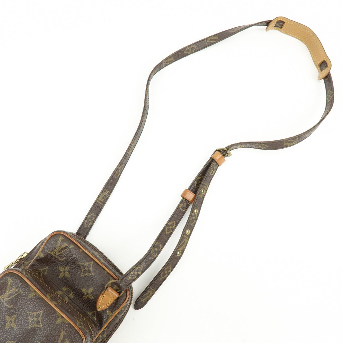 Louis Vuitton Amazone Monogram Canvas Brown Canvas Handbag (Pre-Owned)
