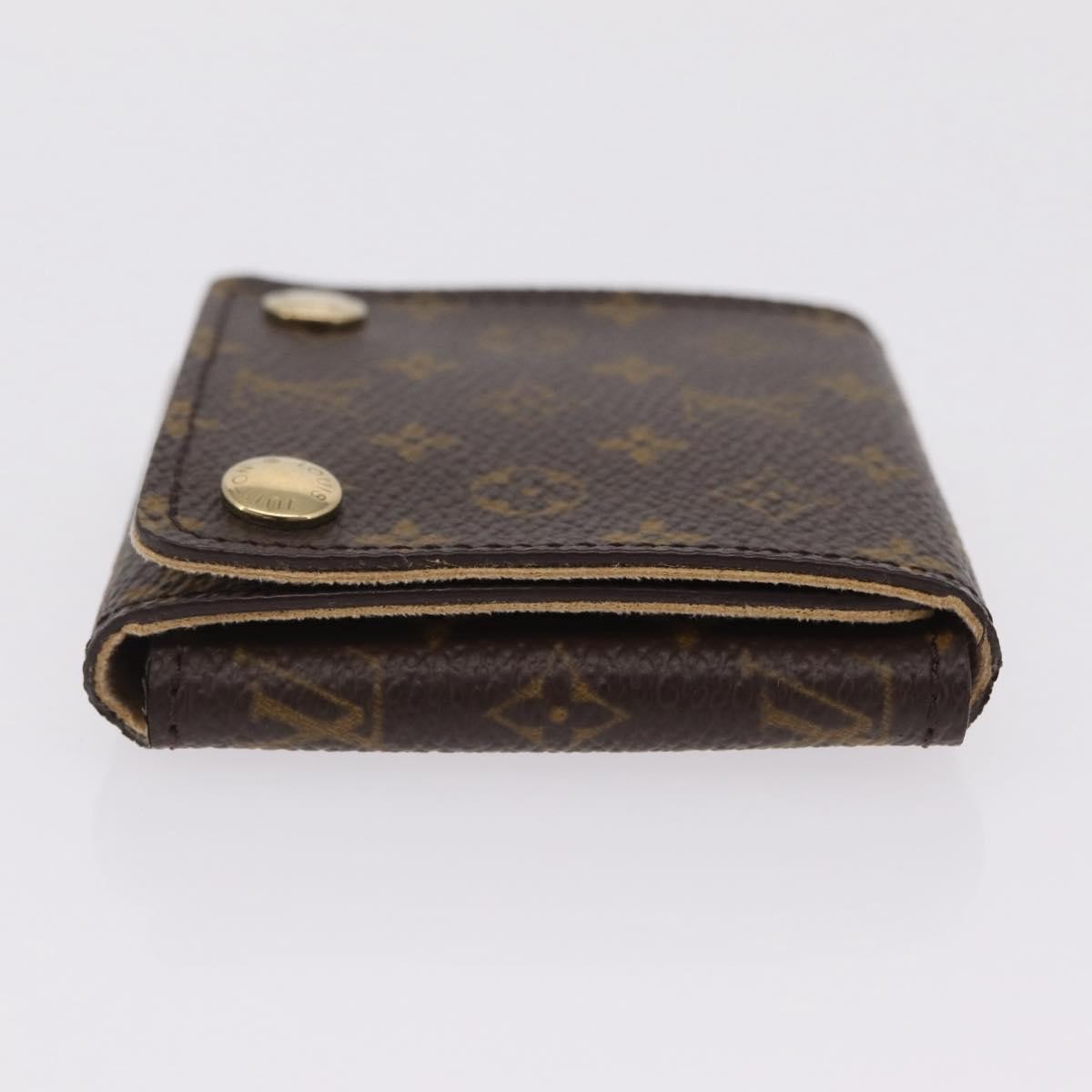 Louis Vuitton Folding Jewelry Case Monogram Canvas Brown Canvas Toiletry Case Accessory (Pre-Owned)