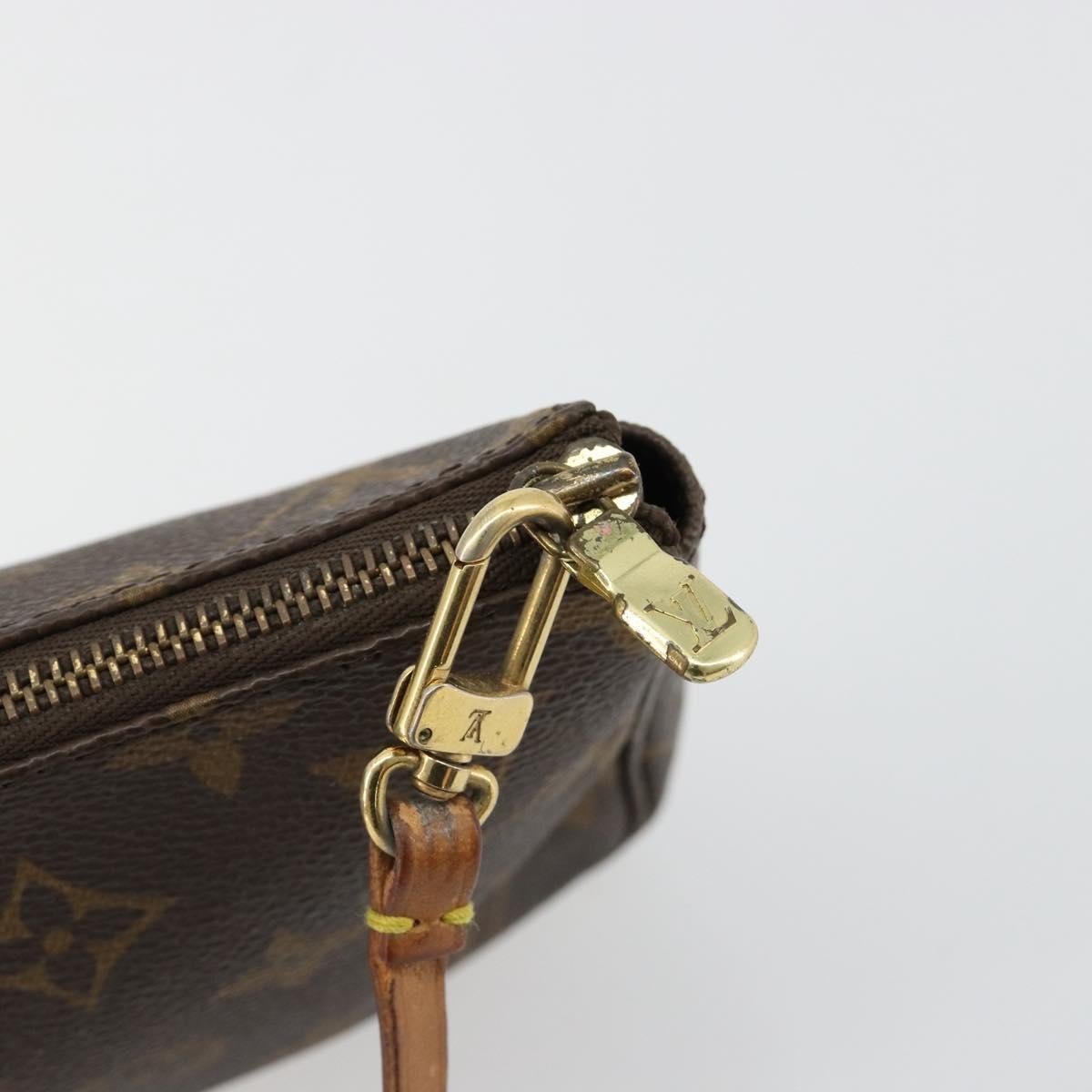 Louis Vuitton Pochette Accessoires Nm Monogram Canvas Brown Canvas Clutche & Pouche Bag (Pre-Owned)