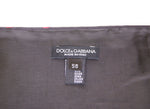 Dolce & Gabbana Exquisite Black Silk Cummerbund with Red Polka Men's Dots