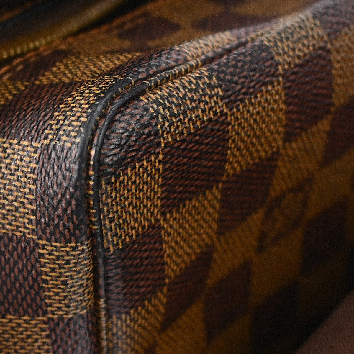 Louis Vuitton Naviglio Damier Brown Canvas Shoulder Bag Bag (Pre-Owned)