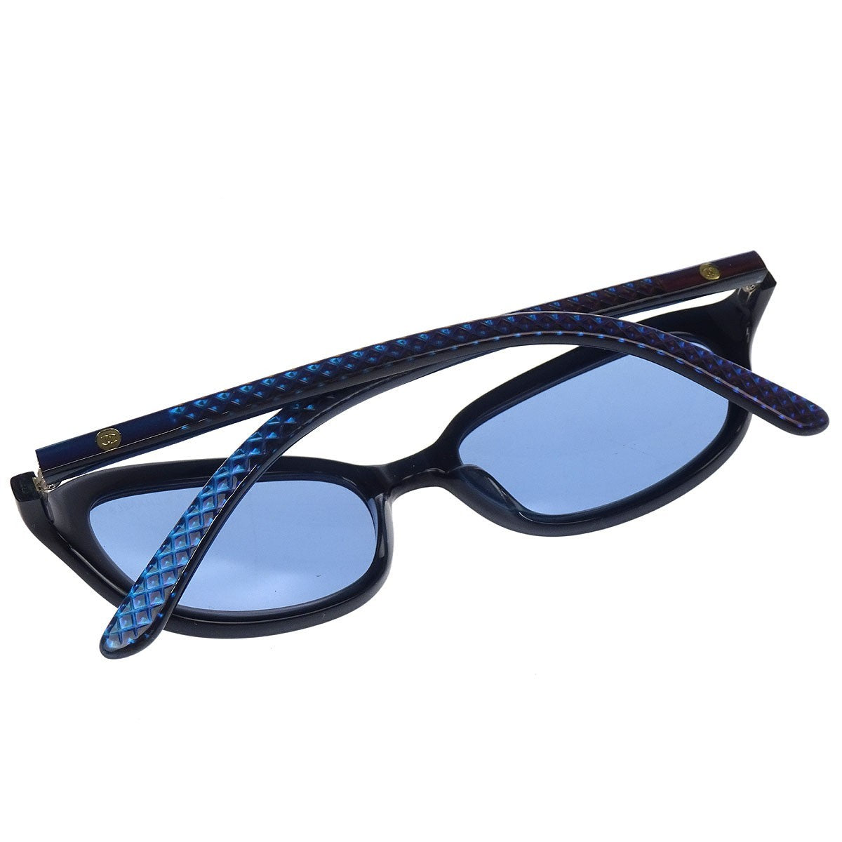 Chanel Chanel Logo Sunglasses Eye Wear Plastic Metallic Plastic Sunglasse Accessory (Pre-Owned)