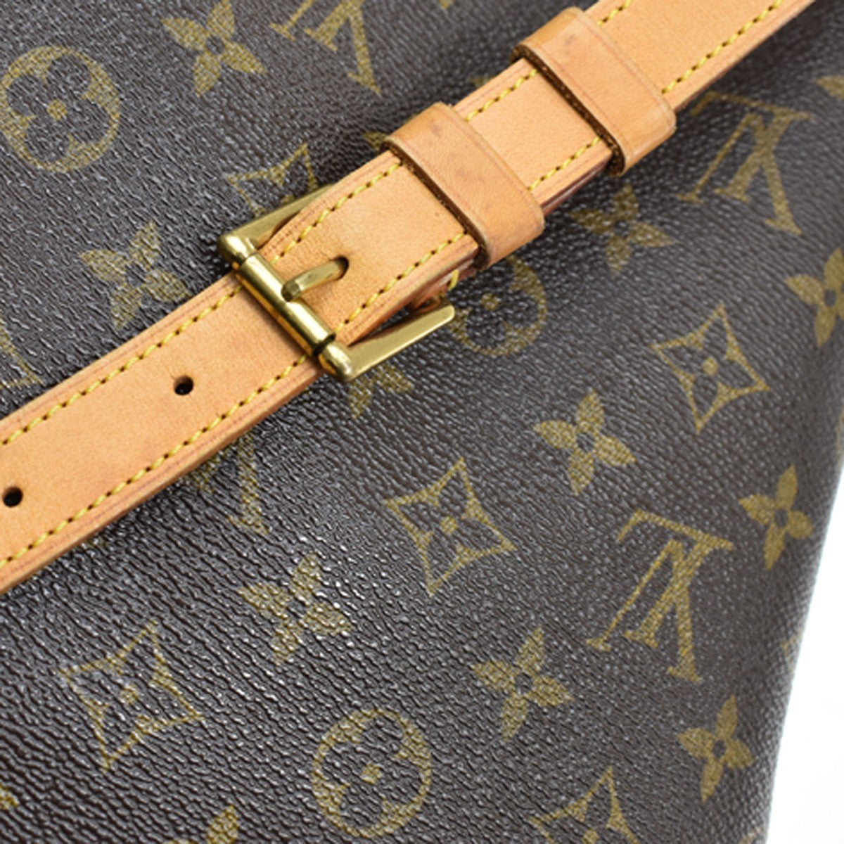Louis Vuitton Musette Perforated Monogram Canvas Brown Canvas Handbag (Pre-Owned)